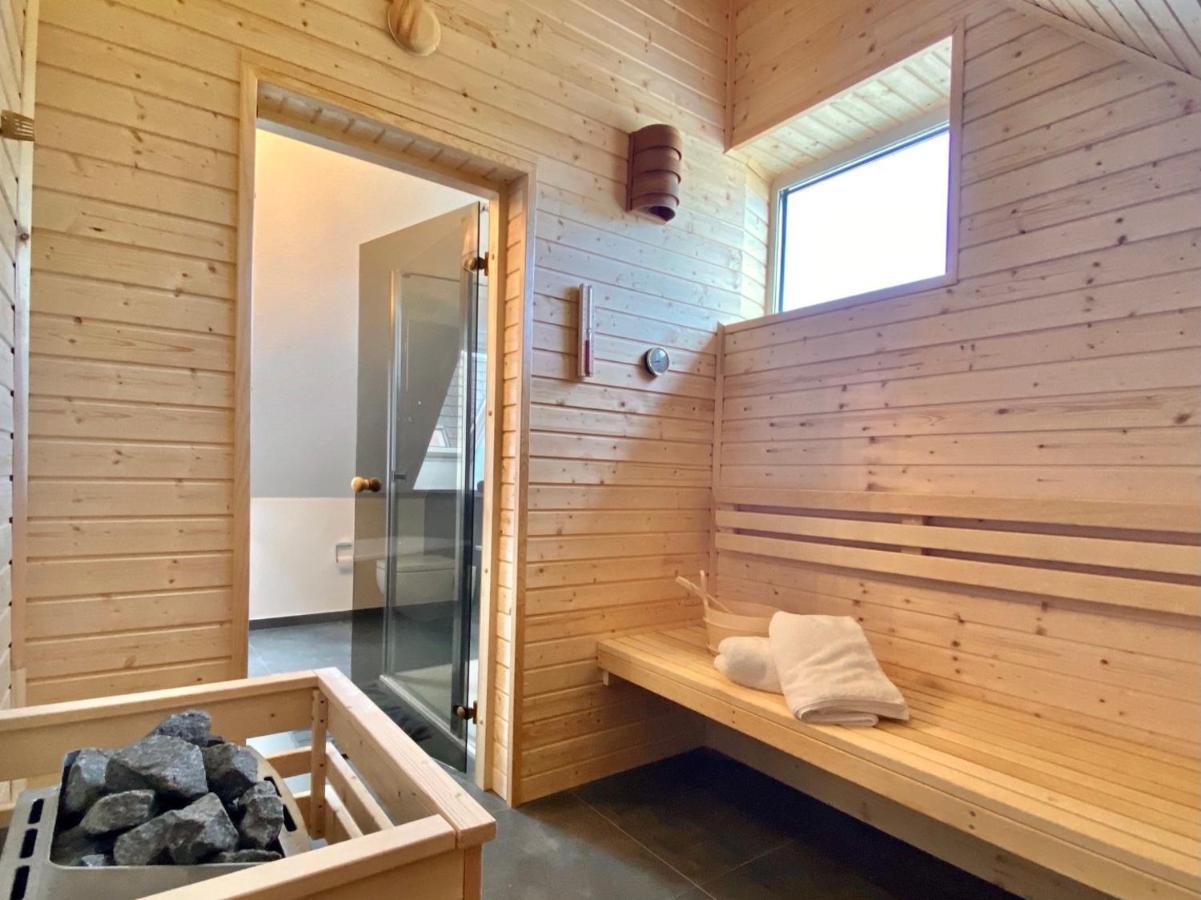 Ferienhaus MOIN. am Harkebrügger See mit Sauna Barssel  Exterior foto